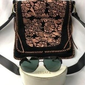 Versace Sunglasses and Skully shoulder bag.  Sunglasses are pristine.